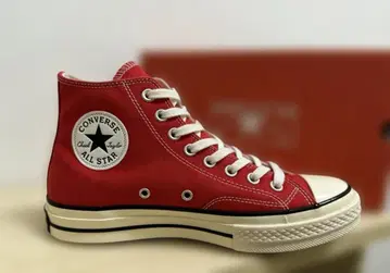 [ 새상품 ] 하이컷 레어 CT70 빨간색 hi 26.5cm