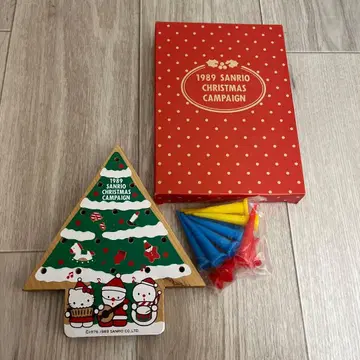 산리오 CHRISTMAS CAMPAIGN 미사용 새상품 레트로