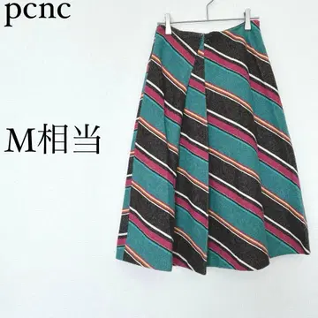 울 100% 플레어 스커트 A라인 일본제 큐프라 안감 pcnc 가을/겨울