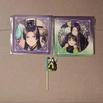 약사의 혼잣말 원작 전시 콜라보 카페 임시 코스터 특전