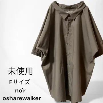 n'Or 오버 사이즈 F 사이즈 오샤레 워커 반팔 셔츠