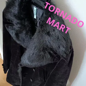 [레어 새상품급] TORNADO MART 토네이도 마트 퍼 포함 롱 코트