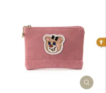 새상품 페이 올드 테디걸 니나 와펜 파우치 FEILER