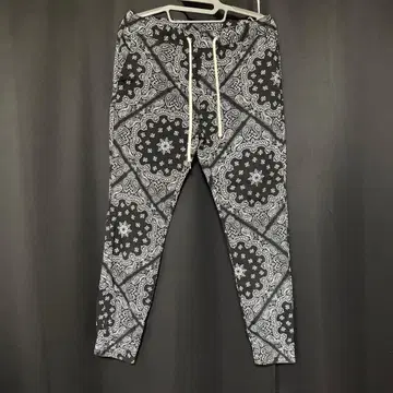 페이즐리 조거 팬츠