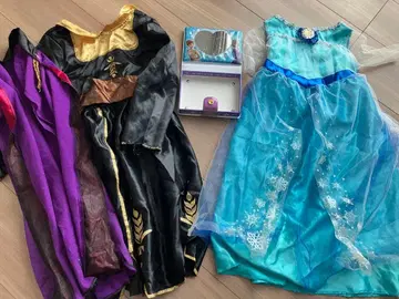 안나 변신 완구 묶음 판매 의상 갈아입기