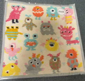 러브리 바이 페이러 리틀 몬스터 손수건 FEILER 타월