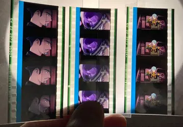 기동전사 건담 지크액스 입장객 혜택 시계 부품 필름 샤리아블 3매