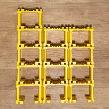 프라레일 블록 교각 13개 세척 완료