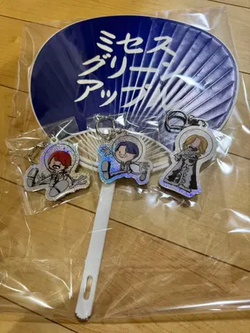 Mrs. GREEN APPLE 젠진 아크릴 키링 부채