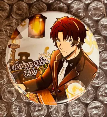 문호 스트레이독스 캔뱃지 오다사쿠노스케 콜라보 카페 본점 2022