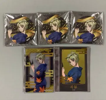 은혼 츠키미 난자타운 요시와라 대염상 포토풍 카드 와시 캔뱃지 특전