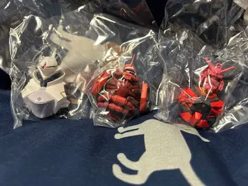 1번 복권 지크 액스 D상 모빌슈트 헤드 마그넷 3종 세트