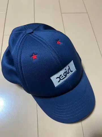 X-girl 네이비 캡