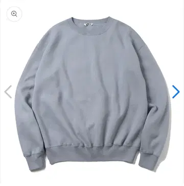 AURALEE SMOOTH SOFT SWEAT P/O BLUE GRAY