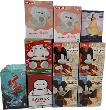 디즈니 피규어 베이맥스 미키 아리엘 벨