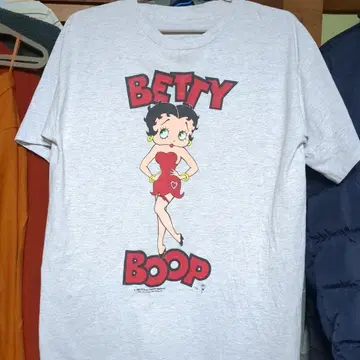 BETTY BOOP 티셔츠 그레이