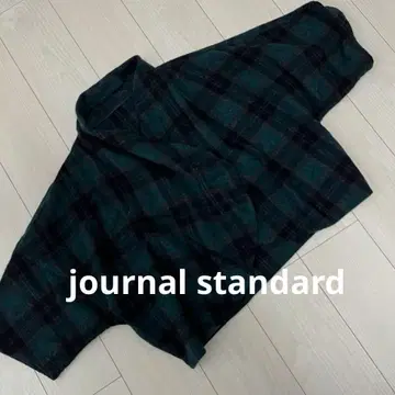 journalstandard 가디건 자켓 볼레로 체크