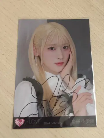 =LOVE 이코라브 사이토 쥬라 광상 카타스트로피 브로마이드 요리 친필