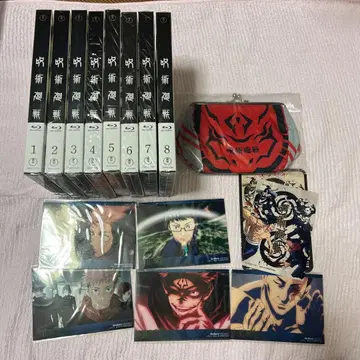 주술회전 Blu-ray 최초 한정판 1~8권 세트