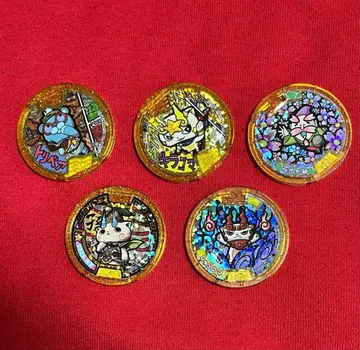 레전드 메달 요괴워치 요괴 메달 5종 묶음 판매