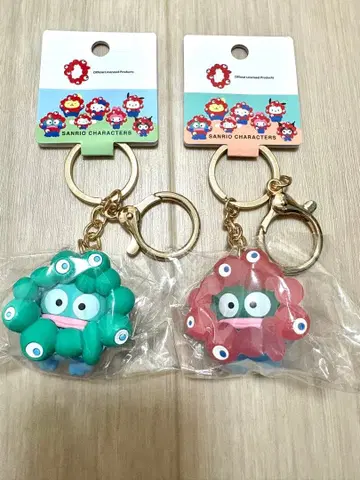 [한교동] 클리어 파스텔 산리오 맥맥 키링 세트