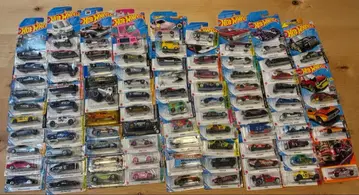 핫휠 미니카 84대