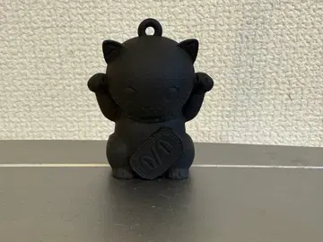 새상품 neru design works 입상 검은 고양이 Neko