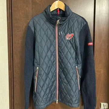 MASTER BUNNY EDITION 네이비 퀼팅 자켓