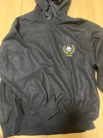 Kappa 블랙 후드티