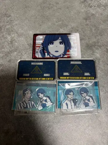 도시전설 해체 센터 렌티큘러 카드 아크릴 디오라마 세트