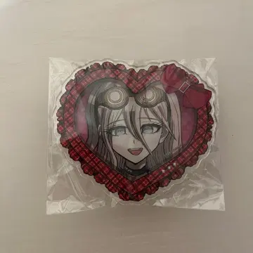 단간론파 하트형 아크릴 배지 이리마 미토