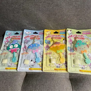 산리오 롤리팝 캔디 참 4개 세트