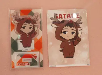 용기 폭발 번 브레이번 크리스마스 미니 캐릭터 아크릴 스탠드 사타케