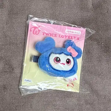 TWICE LOVELYS 봉제 인형 헤어핀 쯔위 GiGO 쯔브리