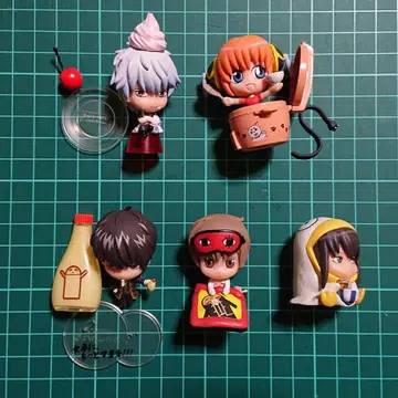 은혼 푸치캐러랜드 나의 최애 음식 편 5종 일부 결손 있음