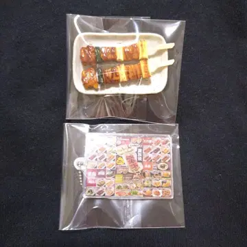 토리키조쿠 키조쿠야키 마스코트(타래)와 메뉴판 아크릴 키링