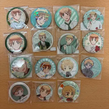 헤타리아 캔뱃지 세트 영국