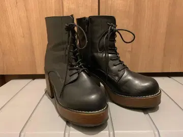 GORGE 통굽 부츠 숏부츠 M 고지