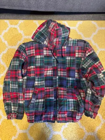 패치워크 자켓 퀼팅