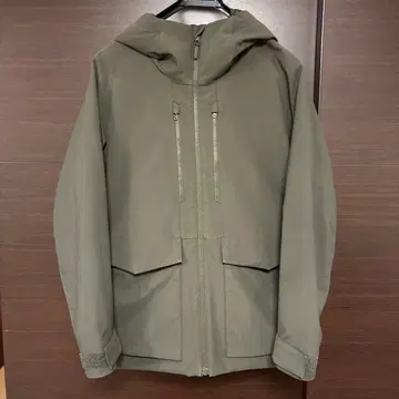 UNIQLO 하이브리드 다운 파카 사이즈 S 다크 그린