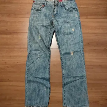 QuikJean 스트레이트 데님 31