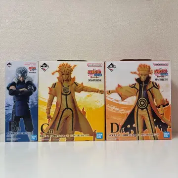 제일복권 나루토 돌풍전 이어지는 마음 B상 C상 D상 3개 세트