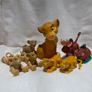 라이온 킹 피규어 세트 8체