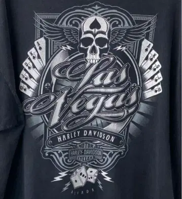 레어 할리데이비슨 라스베가스 이벤트 올드 빈티지 스컬