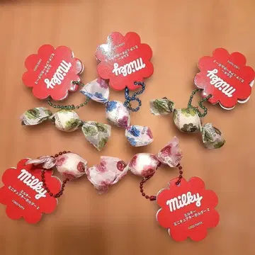 신색 세트 다이토 한정판 밀키 미니어처 키링 2