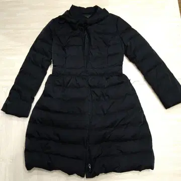 TOCCA 리본 다운 코트 블랙 0