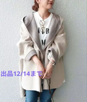 SHIPS any 리버 후데트 미디 코트