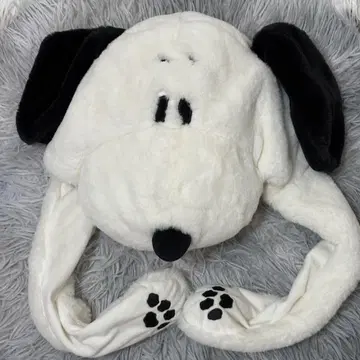 USJ 유니버셜 스누피 뿅귀 봉제 인형 햇 팬캡