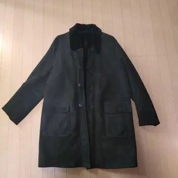 양가죽 가죽 코트 남성용 한국제