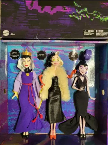 [ 마텔 디즈니 빌런즈 3 인형 세트 ]